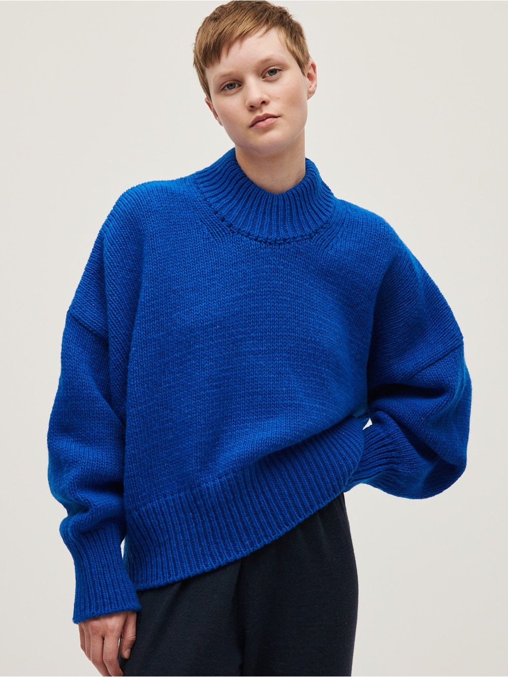 Babaa No. 15 Sweater in Winterskies